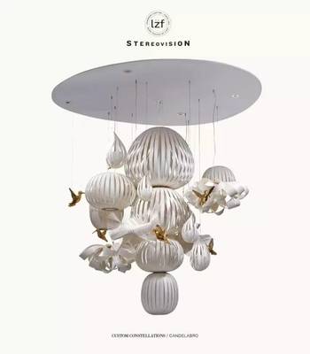 艺术品灯具设计作品集欣赏,西班牙LZF LAMPS艺术品灯具