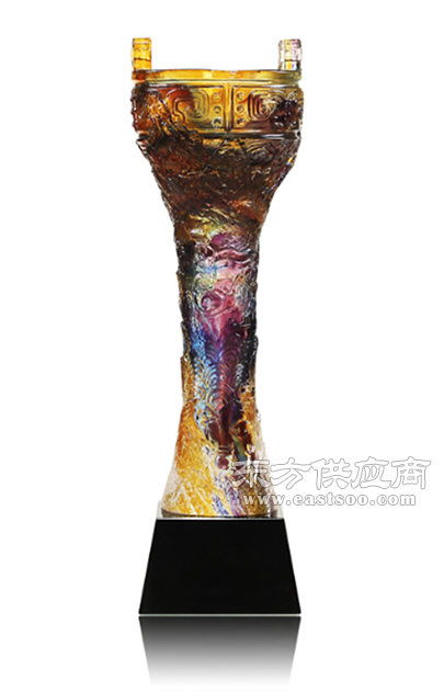 琉璃奖杯厂家 长出工艺品 琉璃奖杯图片
