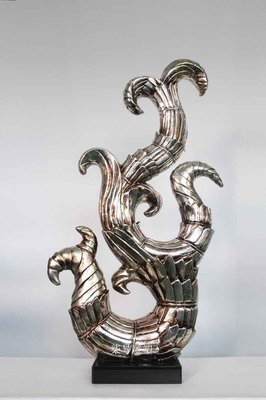 【电镀金色/五环相扣时尚家居饰品/携手相连艺术品/酒店装饰品摆件】价格,厂家,图片,塑料、树脂工艺品,深圳市柒号空间艺术装饰设计-