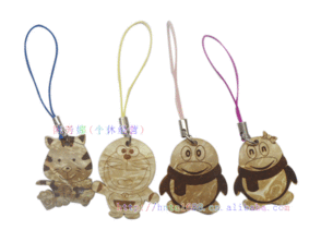 椰壳手机挂件 海南工艺品 椰雕工艺品价格 厂家 图片
